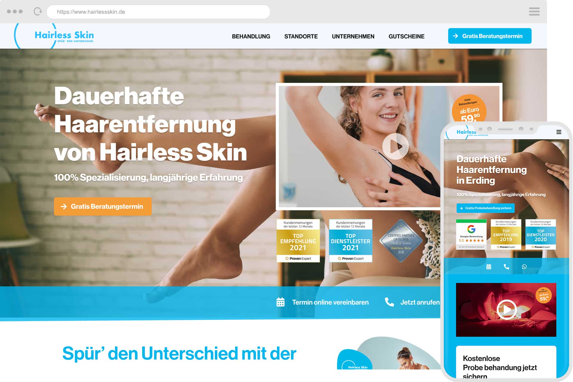 Homepage Webdesign erstellen lassen von Webdesigner aus Berlin
