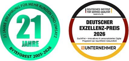 BYTEFOREST 21 Jahre ausgezeichnete Exzellenz aus Berlin